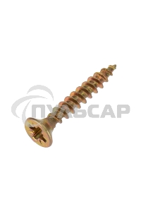 Саморез универсальный KRANZ 3х20, желтый цинк, упаковка поставщика ( 32 000 шт. )