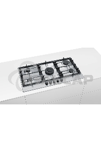 Газовая варочная панель Bosch PCR9A5B90M нержавеющая сталь