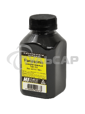 Тонер Hi-Black Panasonic Универсальный Тип 2.0 100 г, банка