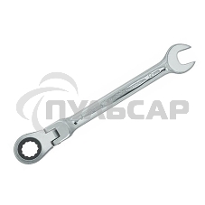 Ключ Matrix комбинированный трещоточный 10мм CrV шарнирный зерк.хром professional