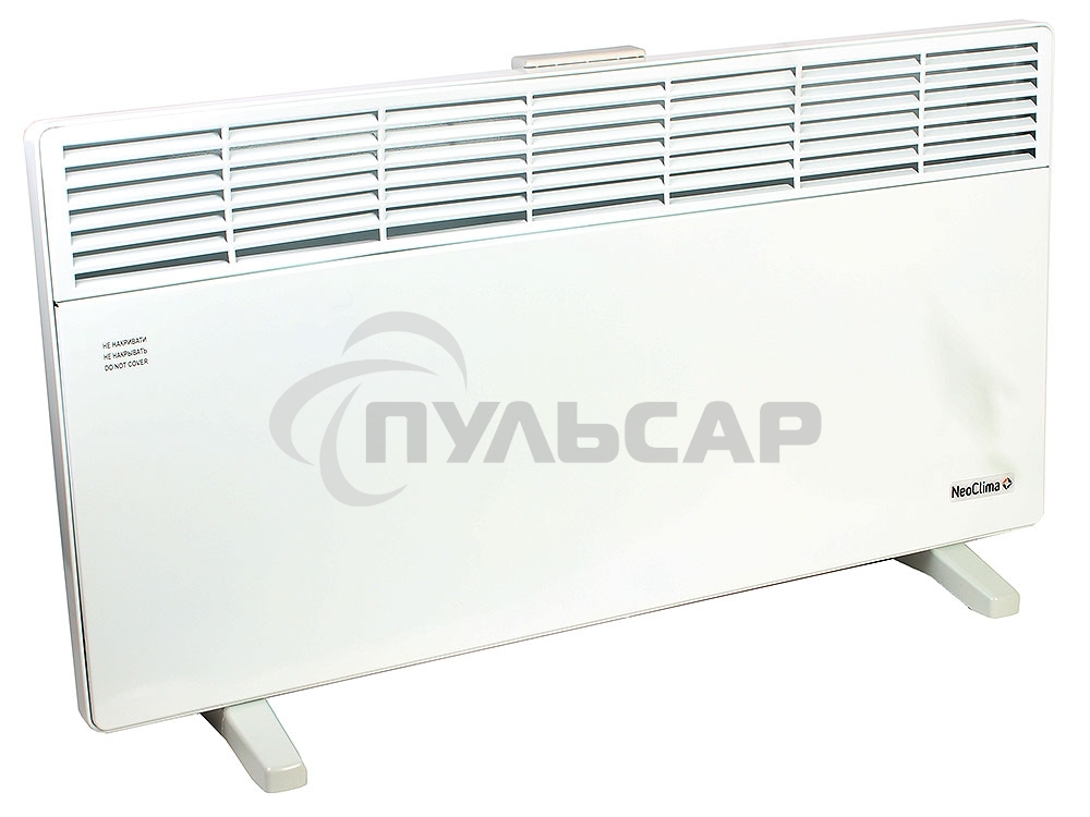 Конвектор Neoclima Comforte T2.5 ЭВНА-2,5/230С2белый, 2500 Вт, 25 м2, термостат