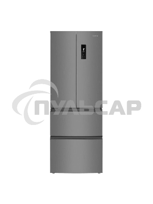 Холодильник Maunfeld MFF180NFSE01 нержавеющая сталь трехкамерный 224/113л морозилка снизу, No Frost