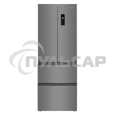 Холодильник Maunfeld MFF180NFSE01 нержавеющая сталь трехкамерный 224/113л морозилка снизу, No Frost Холодильник Maunfeld MFF180NFSE01 нержавеющая сталь трехкамерный 224/113л морозилка снизу, No Frost