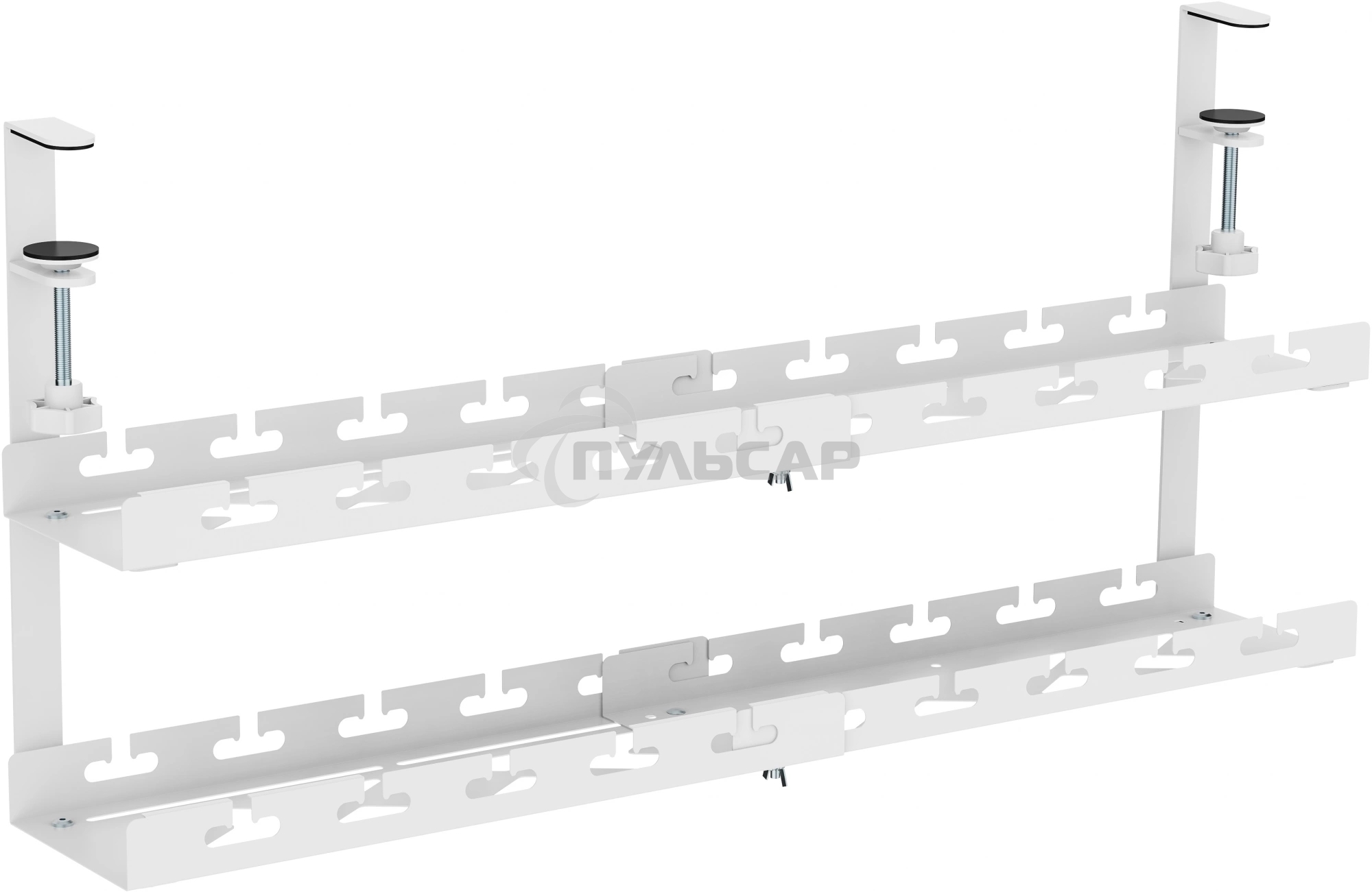 Кабель-канал Cactus CS-CM-700-2WT для столов 72.8x13.5x34.2см белый