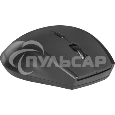 Мышь беспроводная Defender Accura MM-365 черный, 1600 dpi, радиоканал, USB, кнопки - 6