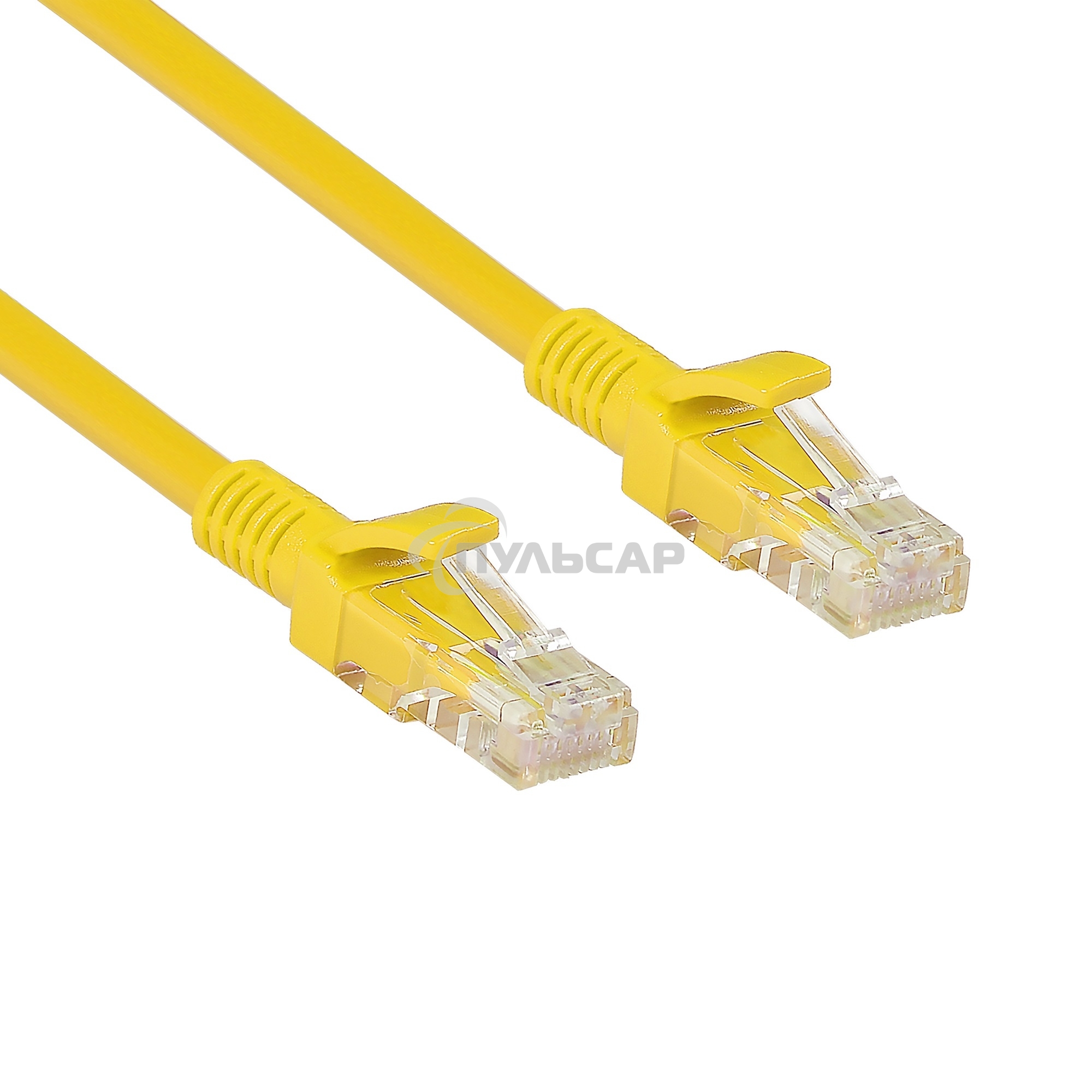 Патч-корд ExeGate UTP-RJ45-RJ45-C6-2M-YL, UTP, cat.6, 2м, желтый