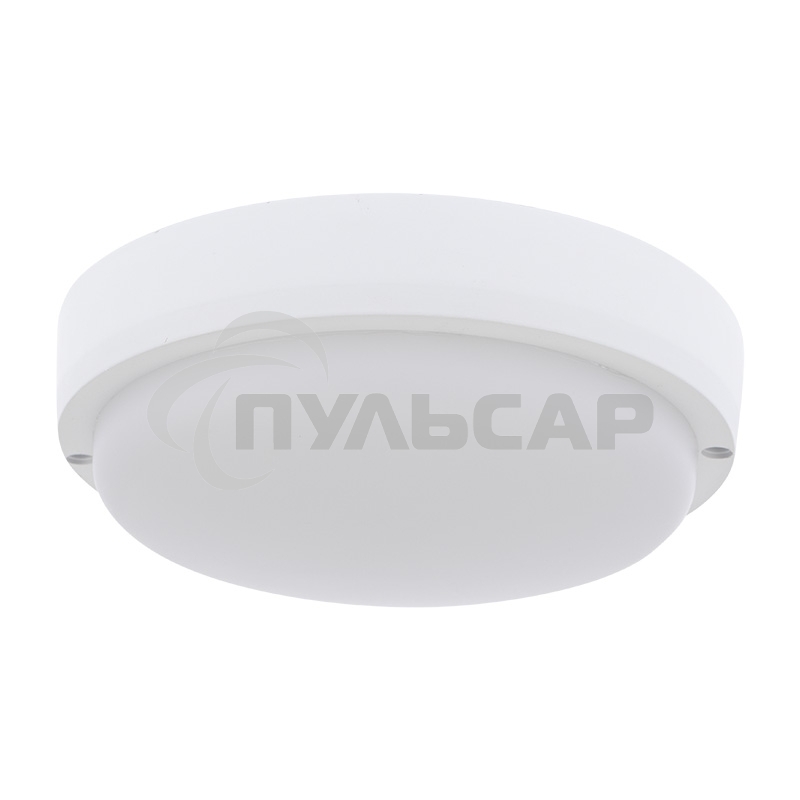 Светильник светодиодный пылевлагозащищенный Rexant ЖКХ-01 круг 18 Вт 1800 Лм IP65 174 мм 6500 K с микроволновым датчиком движения