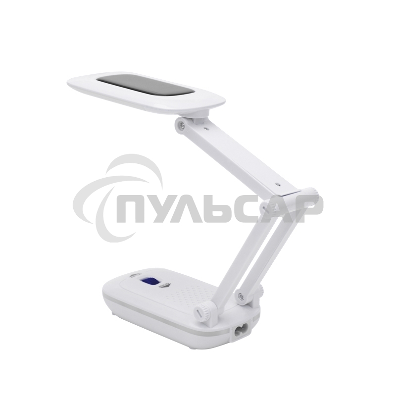 Светильник настольный Rexant Сиквел Про c солнечной панелью и с ночником, 220 В, LED, 5 Вт, 4000 К, бесступенчатое диммирование, заряжаемый, 2 ч автономной работы