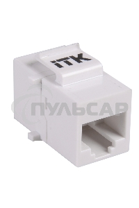 Проходной адаптер кат.5E UTP, RJ45-RJ45, тип Keystone Jack CS7-1C5EU ITK