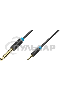 Кабель Vention аудио Jack 6,5 мм M/ 3,5 M - 1,5 м BABBG