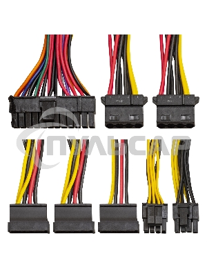 Блок питания ExeGate F400AS (EX292233RUS), 400Вт, 40мм, серебряный