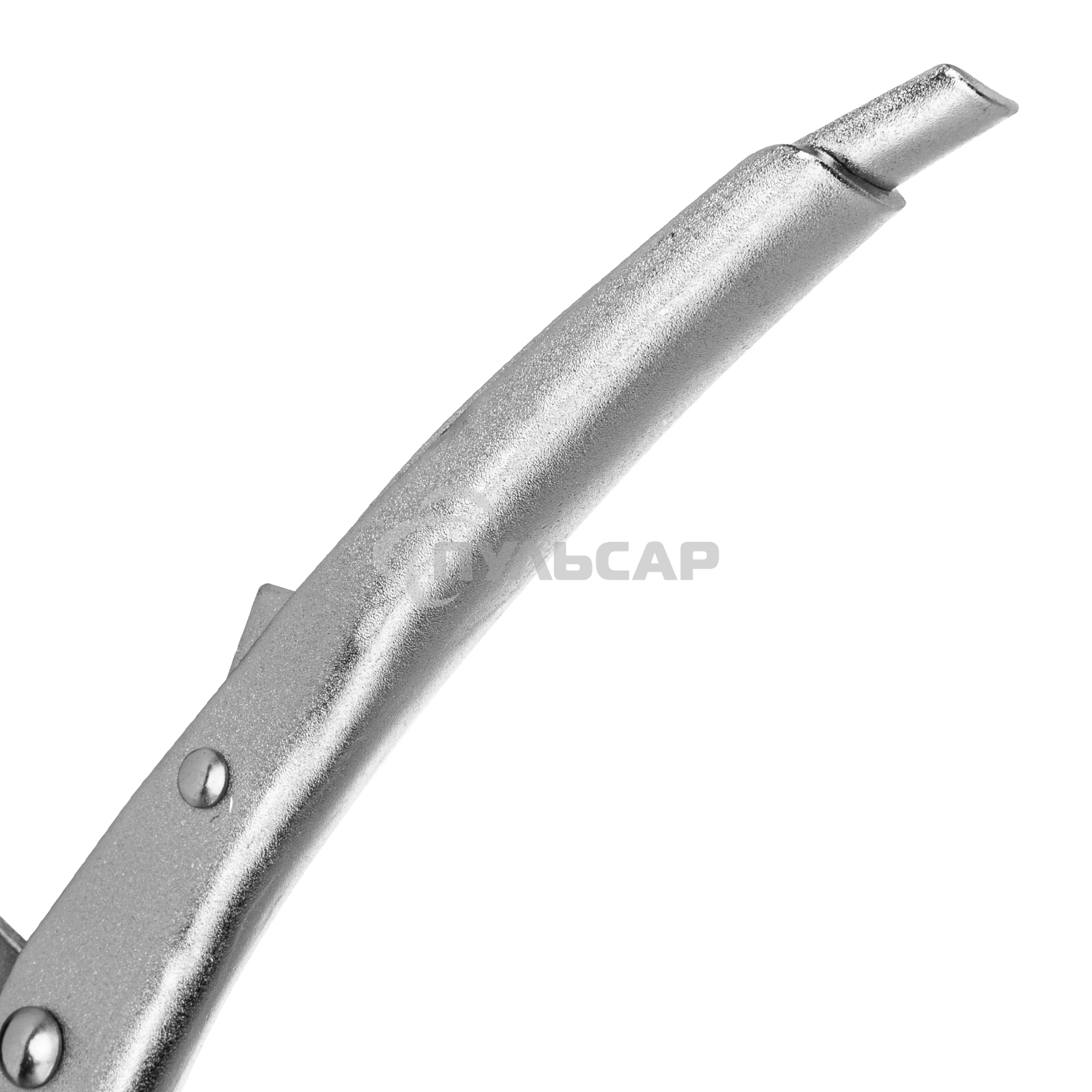 Зажим СИБРТЕХ ручной, полукруглый захват, 180 мм 18421