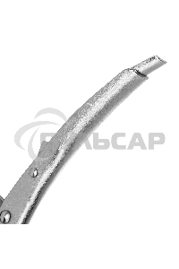 Зажим СИБРТЕХ ручной, полукруглый захват, 180 мм 18421