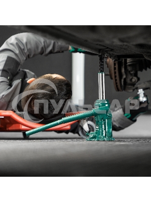 Домкрат гидравлический бутылочный Сибртех 2 т, 150-280 мм, в пласт. кейсе