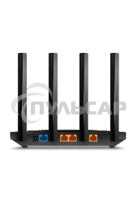 Роутер TP-Link AX1500 Dual-Band Wi-Fi 6 RouterSPEED: 300 Mbps at 2.4 GHz + 1201Mbps at 5 GHzSPEC: 4× Antennas, 1GHz Dual Core CPU, 1× Gigabit WAN Port + 3× Gigabit LAN Ports, 1024-QAM, OFDMAFEATURE: Tether App, WPA3, Access Point Mode, IPv6 Supported, IPT