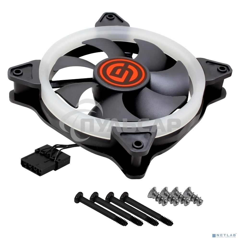 Вентилятор для корпуса CASE FAN GINZZU LED 12RR4