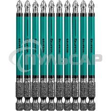 Биты профессиональные (PH2, 100 мм, 10 шт.) Kraftool 26122-2-100-10