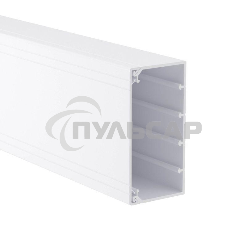 Короб с крышкой с направляющими для установки разделителей (2 метра) Dkc 01787 ТА-GN 120 x 60