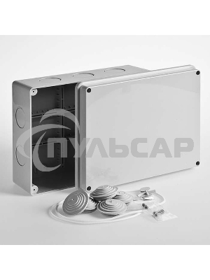 Коробка распр. ОП 240х195х90 IP55 без герм. Рувинил 67066
