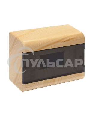 Щиток ОП Тусо 9мод. с прозрачной двер. 222х160х93мм IP40 сосна на светл. основе Рувинил 68029-27М