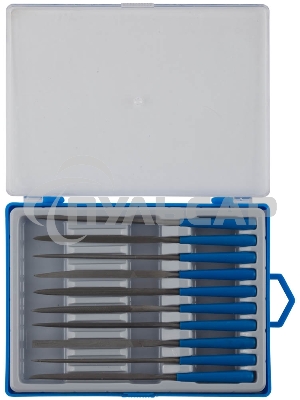 Профи набор надфилей ЗУБР 10 шт 140 мм, в боксе