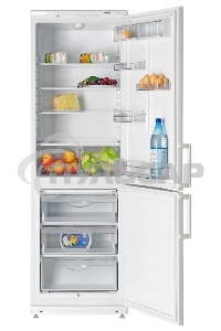 Холодильник Atlant XM-4021-000 белый двухкамерный 225/101л морозилка снизу