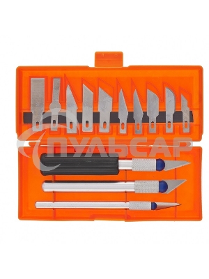Набор резцов по дереву, пластмассовые рукоятки, 13 шт. Sparta
