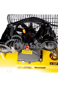 Компрессор воздушный рем. привод BCV2300/100, 2,3 кВт, 100 литров, 440 л/мин Denzel