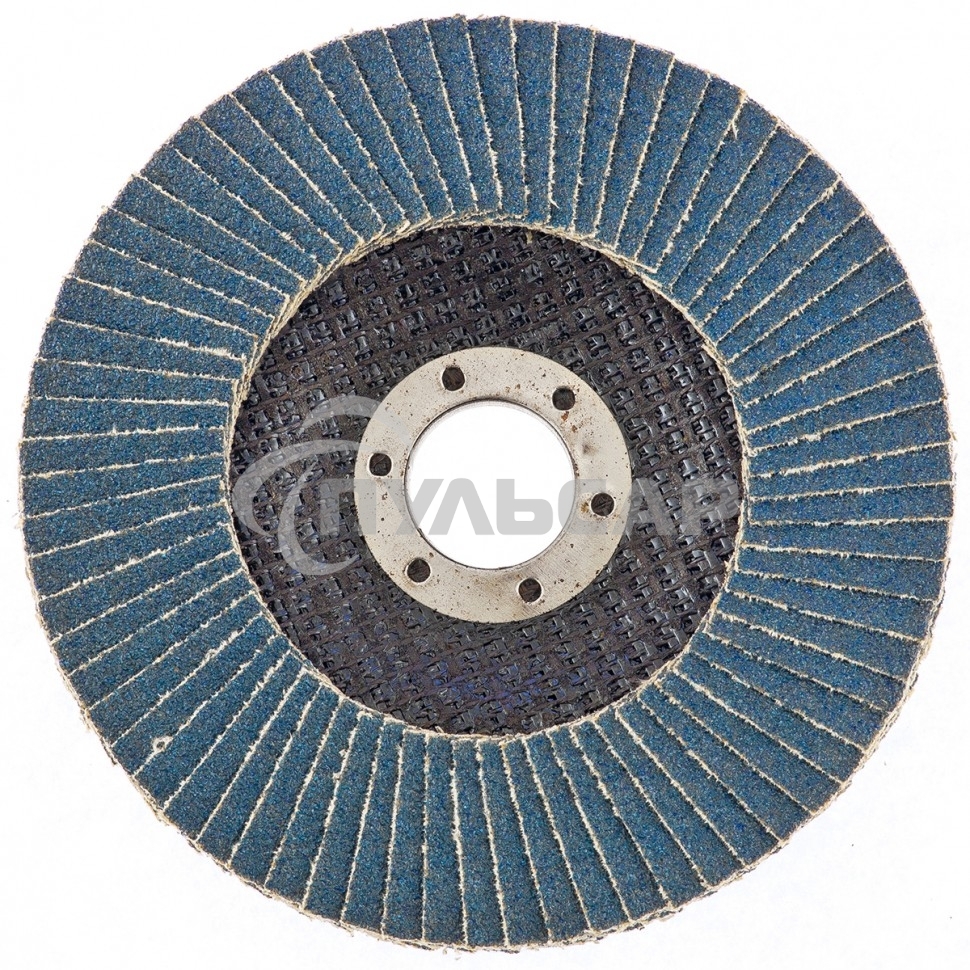 Круг Россия лепестковый торцевой КЛТ-1, ZK10XW 125 х 22,2 мм 74020