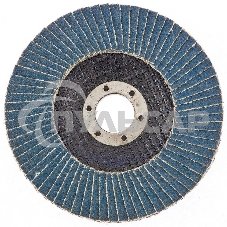 Круг Россия лепестковый торцевой КЛТ-1, ZK10XW 125 х 22,2 мм 74020