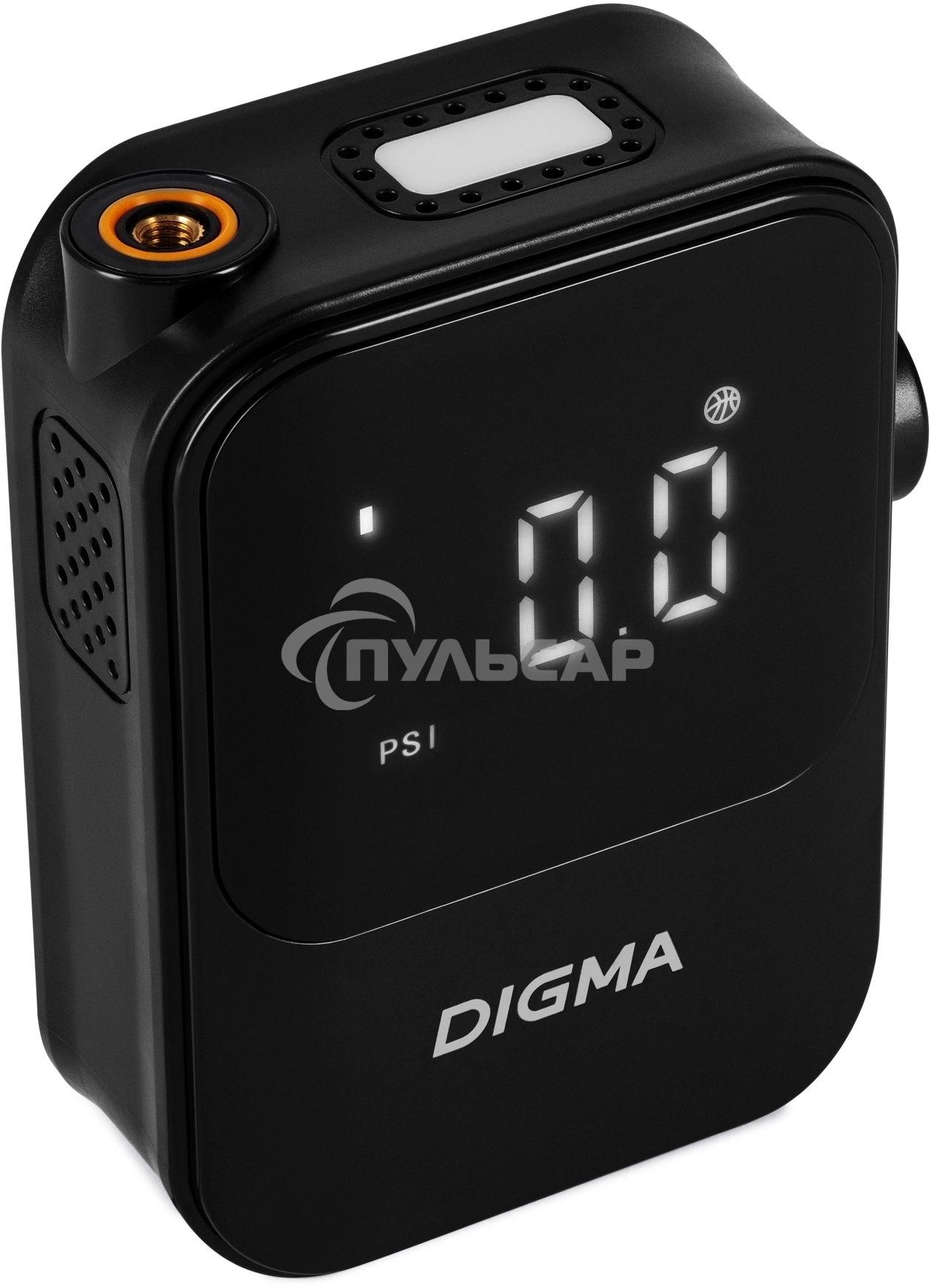 Автомобильный компрессор Digma QBK-120B черный, шланг 0.2м