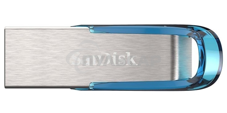 Флешка USB 128Gb SanDisk CZ73 Ultra Flair, USB 3.0, Tropical Blue