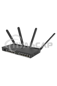 Маршрутизатор MIKROTIK RB4011iGS+5HacQ2HnD-IN 10x10/100/1000 LAN, 1 SFP+, 2,4Ghz/5Ghz, 802.11a/b/g/n/ac