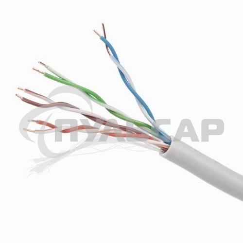 Кабель Cablexpert, UTP5e, 4 пары, 0.40 мм, CCA, однож., 305 м, серый UPC-5040E-SOL 