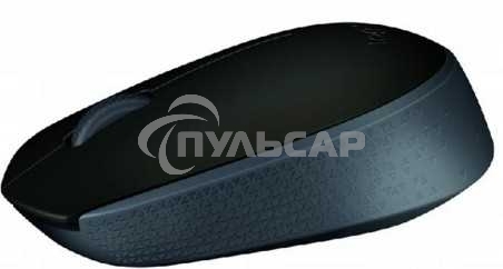 Мышь беспроводная Logitech M171 черный/серый, 1000 dpi, радиоканал, USB, кнопки - 3