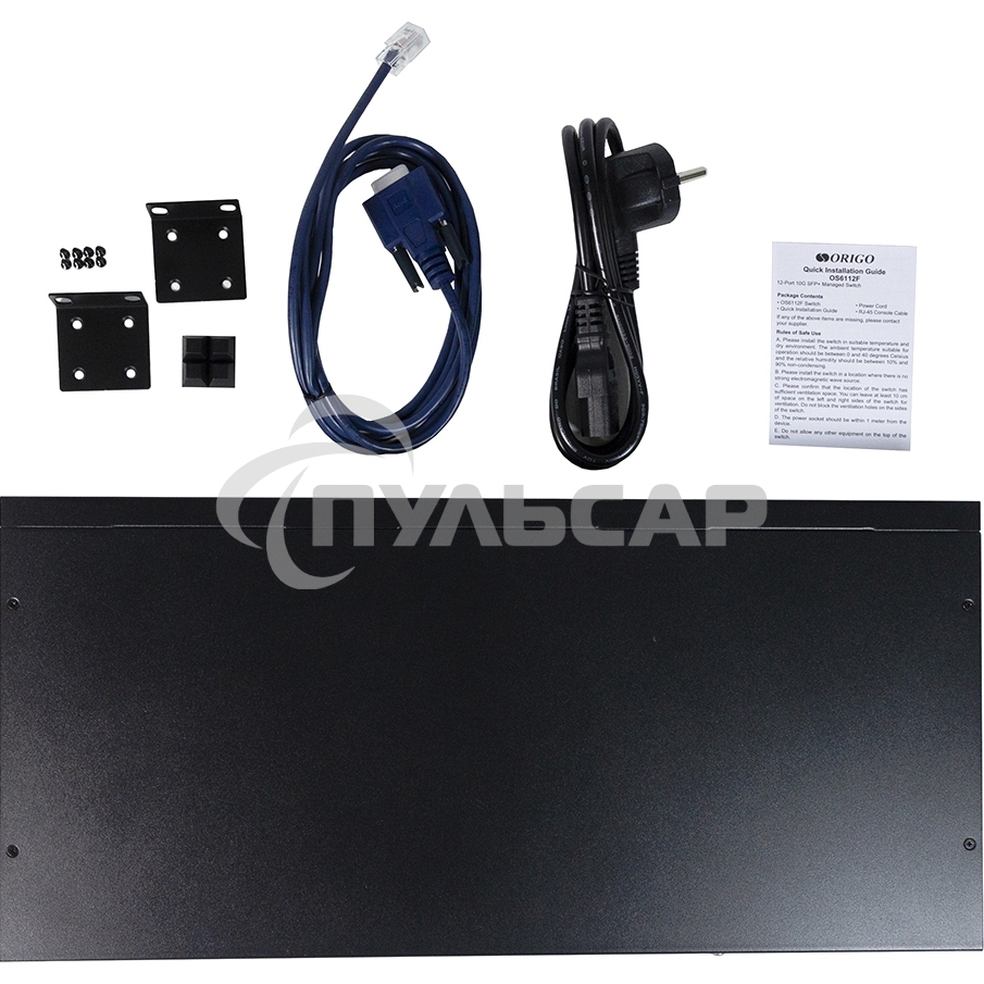 Коммутатор Managed L3 Switch 12x10Gbase-X SFP+, RJ45 Console