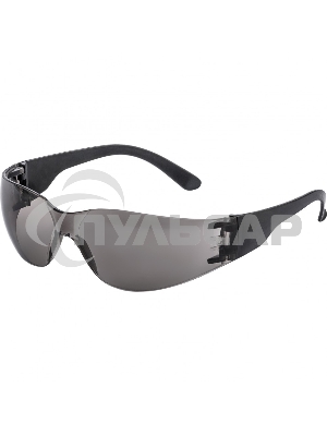 Очки защитные открытые, поликарбонатные, затемненные ОЧК203 (0-13023) Россия