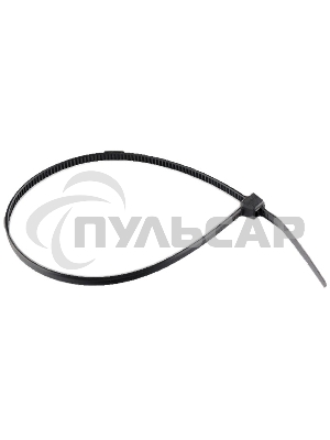 Хомуты, 150 х 2,5 мм, пластиковые, черные, 100 шт. Сибртех