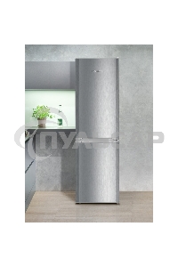 Холодильник Liebherr CUELE 3331-26 001 серебристый двухкамерный 212/84л морозилка снизу