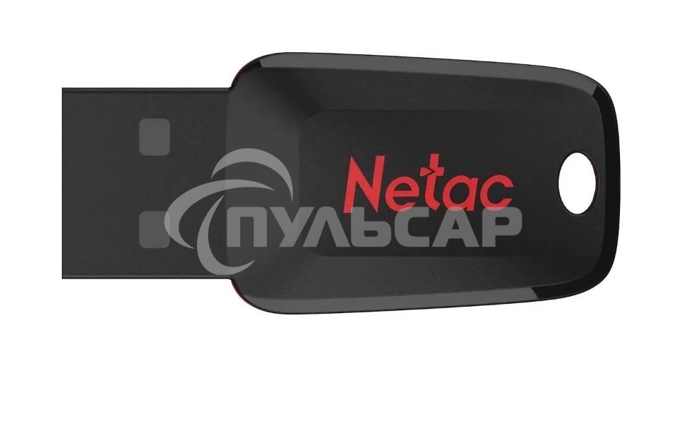 Флешка USB Netac U197 8 Gb <NT03U197N-008G-20BK>, USB 2.0, пластиковая, черная