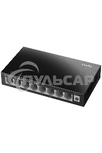 Коммутатор 8-Port 10/100 Mbps Desktop Switch, 8 10/100M RJ45 Ports, Loop Detection, Metal Case, Power Saving, Plug & Play