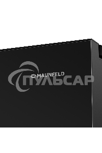 Холодильник Maunfeld MFF177NFB черный глянц. двухкамерный 263/170л морозилка сбоку, No Frost, Side by Side