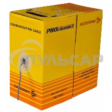 Кабель витая пара PROconnect FTP 2PR 24AWG, CCA, CAT5e, бухта 305 м