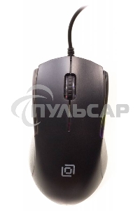Мышь проводная Oklick 245M черный, 1000 dpi, USB, кнопки - 3