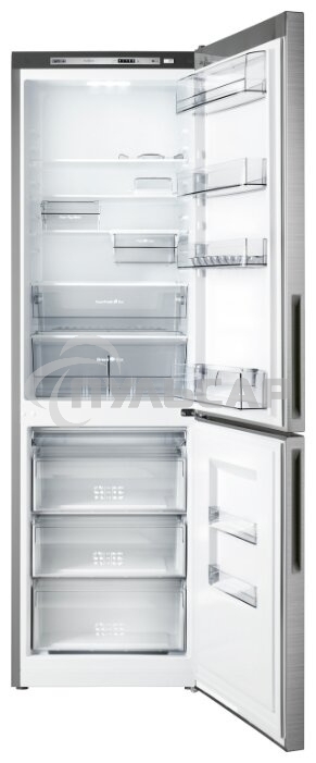 Холодильник Atlant ХМ-4624-141 нержавеющая сталь двухкамерный 228/119л морозилка снизу