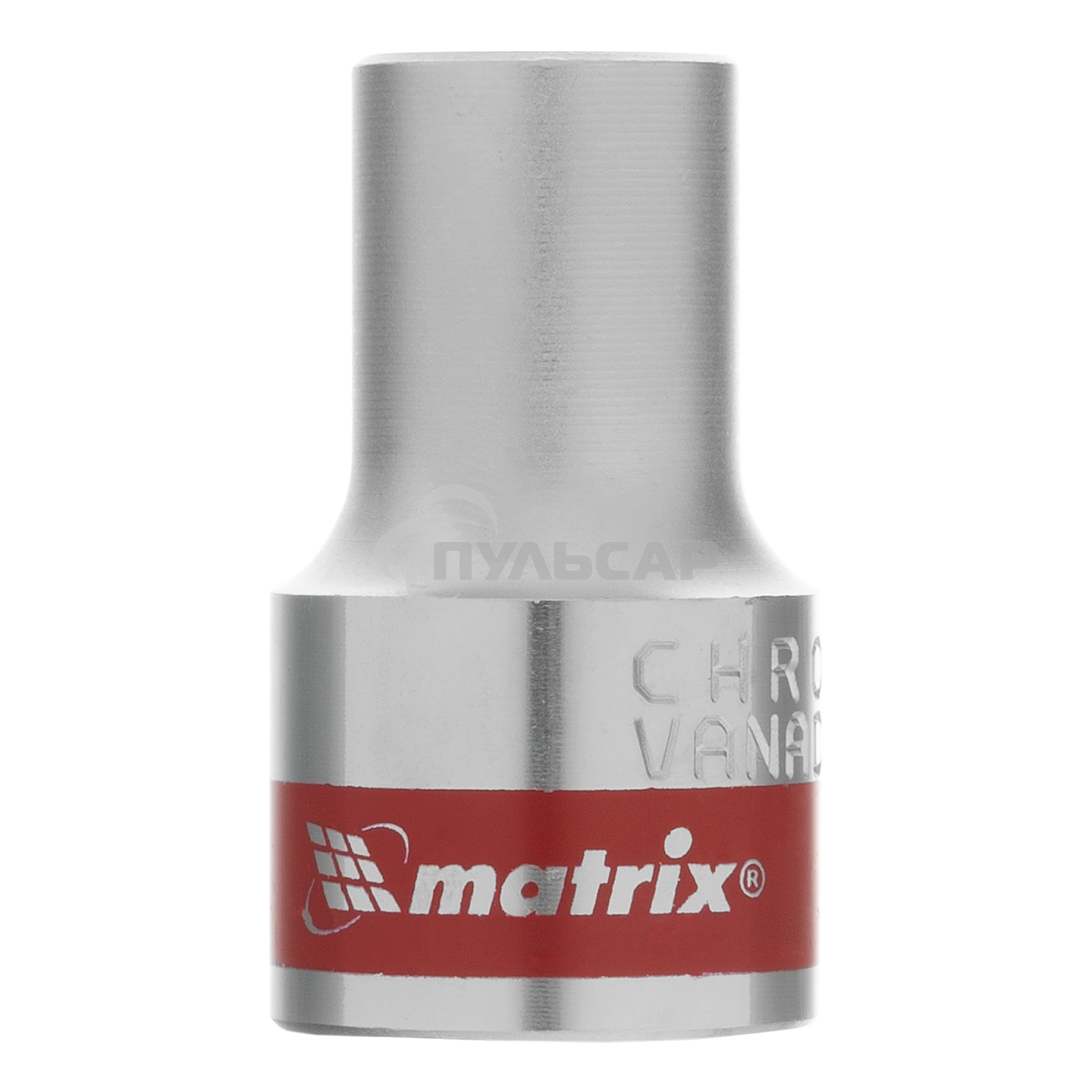 Головка торцевая Matrix, 10 мм, 6-гранная, CrV, под квадрат 1/2