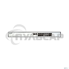 Неуправляемый PoE-коммутатор ORIGO OS1218P/190W/A1A 16x100Base-TX PoE+, 2x1000Base-T, PoE-бюджет 190 Вт, корпус металл