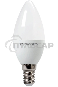 Лампа светодиодная Hiper THOMSON LED CANDLE 6W 480Lm E14 3000K TH-B2013