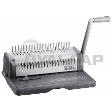 Переплетчик Deli E3873 A4/перф.18л.сшив/макс.425л./пластик.пруж.