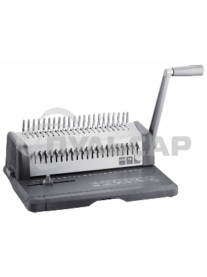 Переплетчик Deli E3873 A4/перф.18л.сшив/макс.425л./пластик.пруж.